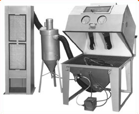 deluxe blast cabinet